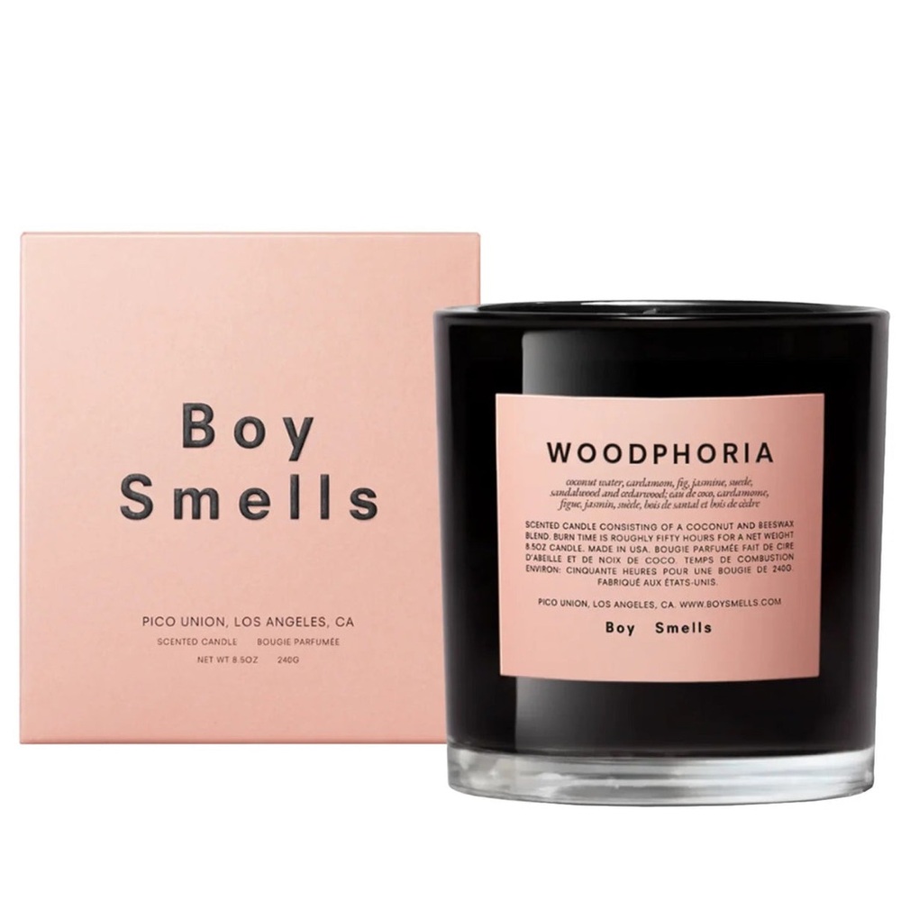 Boy Smells Woodphoria Magnum 27oz Candle 100+ Hour Burn Time - Picture 2 of 8